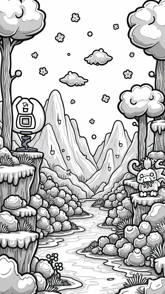 video games coloring page